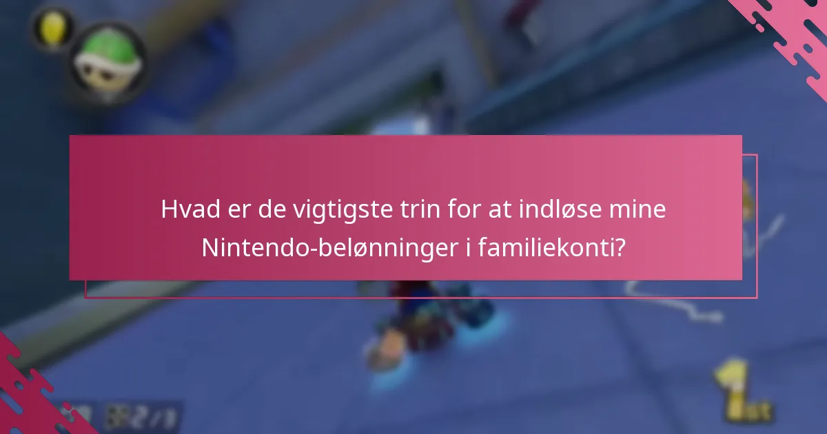 Hvordan kan belønninger deles blandt medlemmer af familiekontoer?