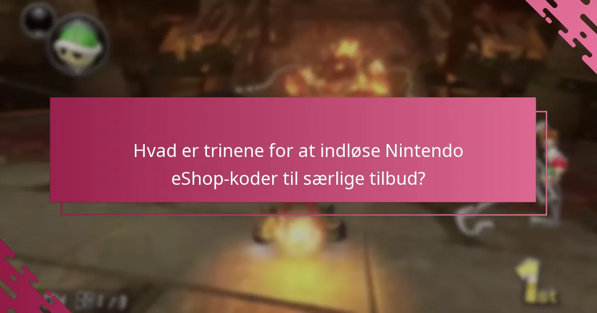 Hvilke særlige tilbud er tilgængelige på Nintendo eShop?