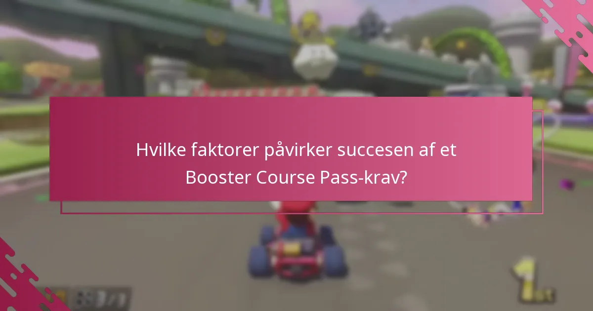 Hvor kan jeg finde support til Booster Course Pass-krav?